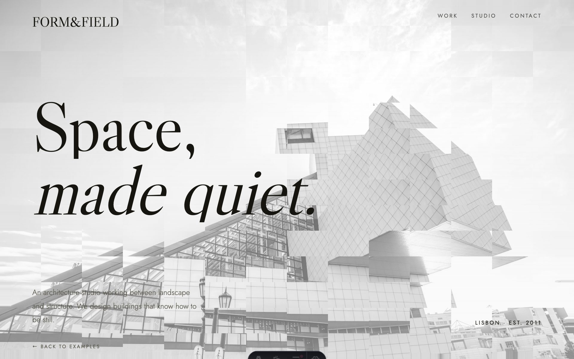 Architecture Studio demo preview