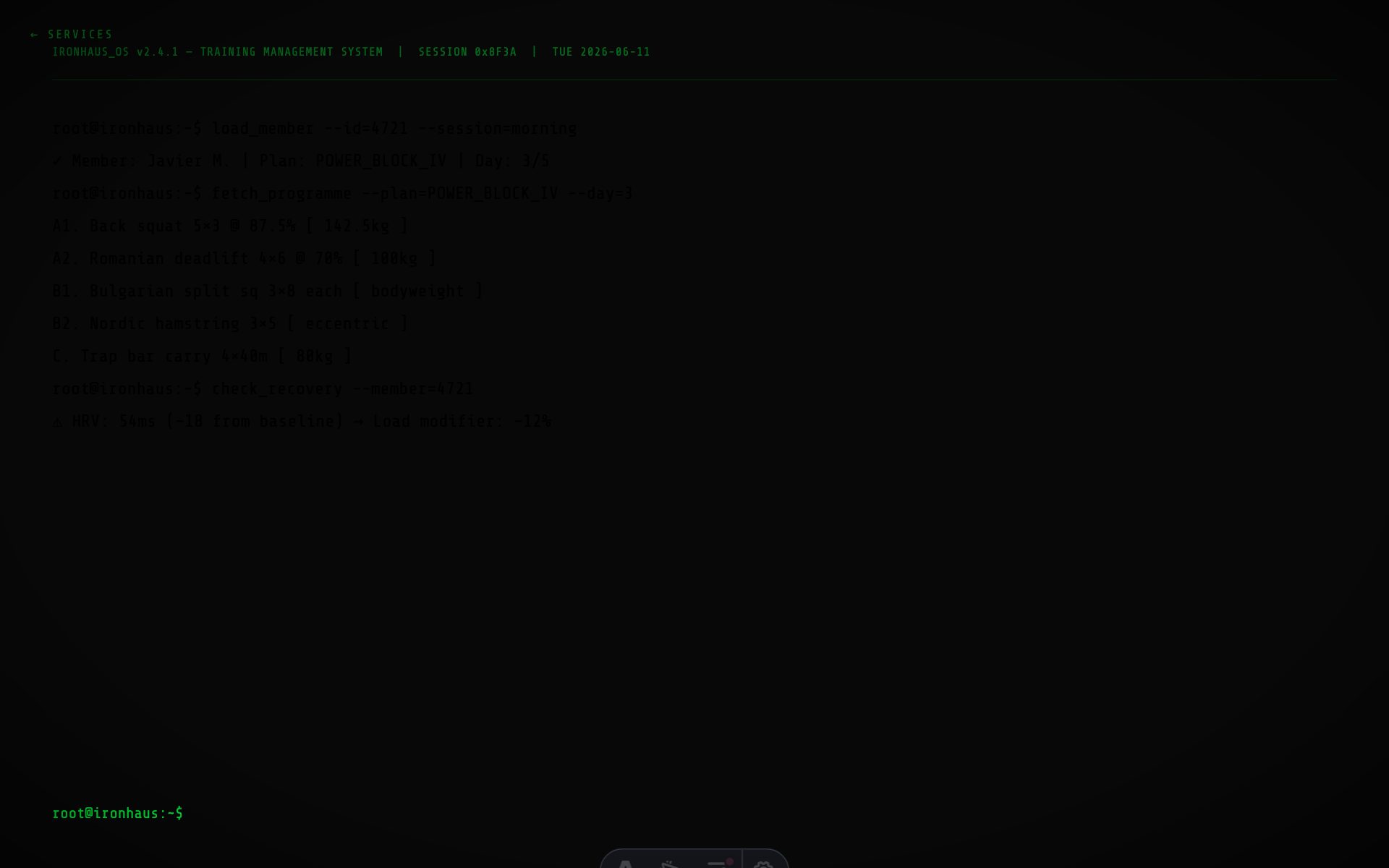 Gym demo preview