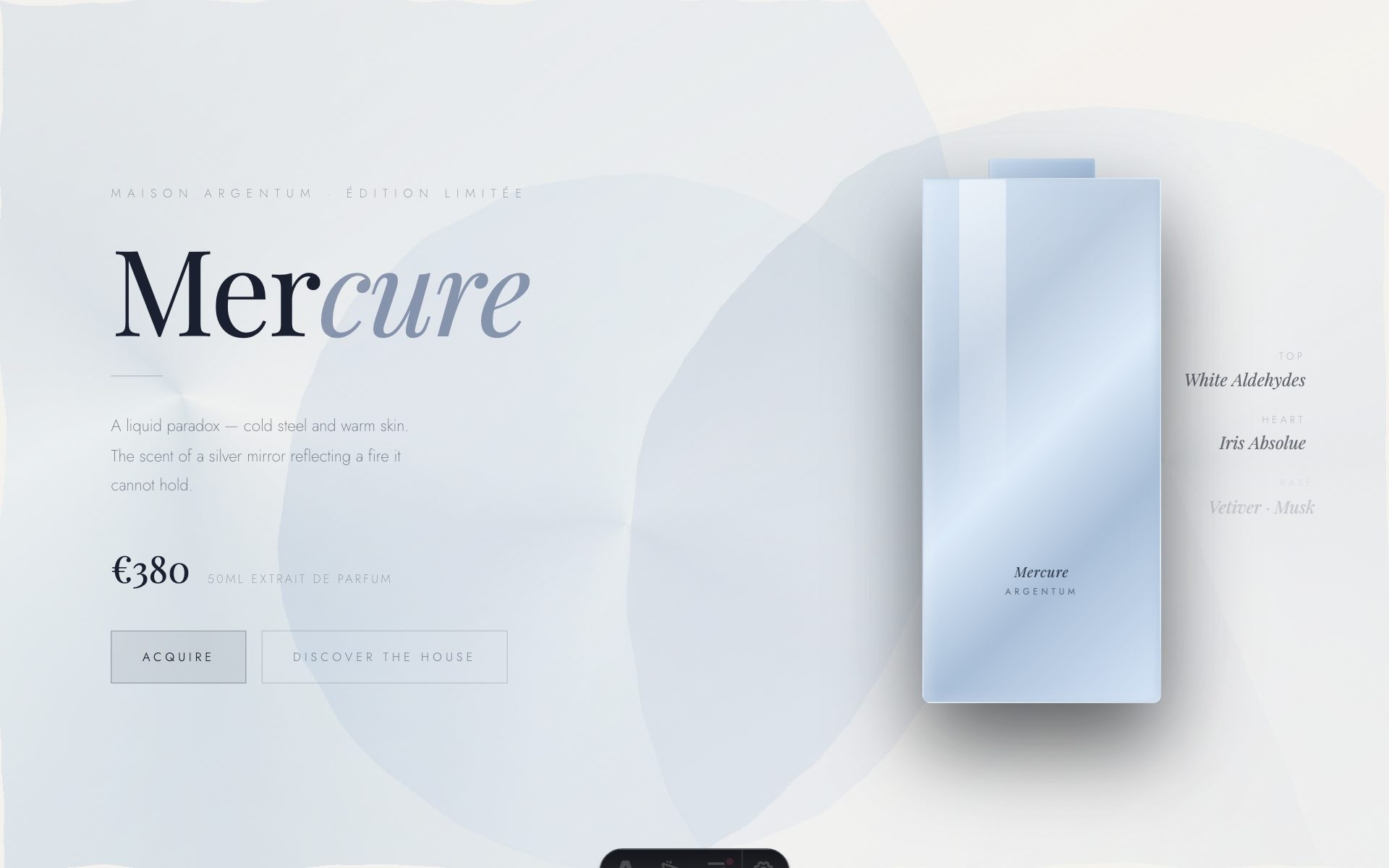 Luxury Perfume demo preview