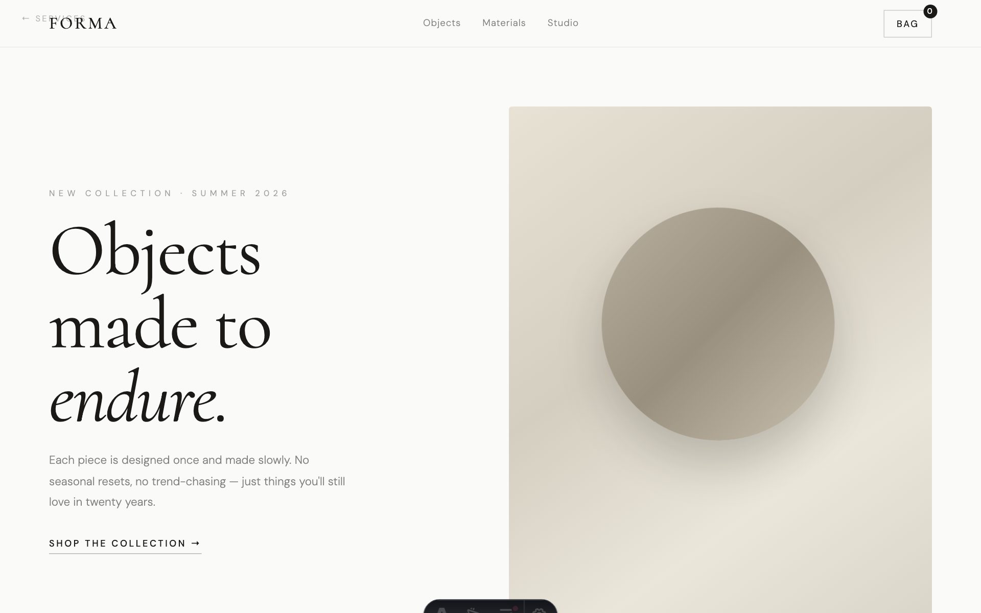 Online Shop demo preview